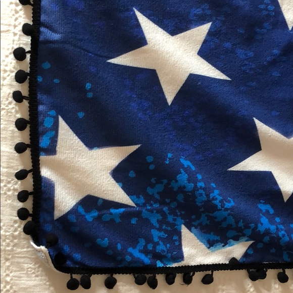Beach towel Blanket American Flag print - Picture 5 of 9